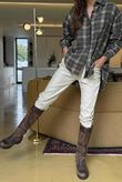 Wax Magic Trousers Stone